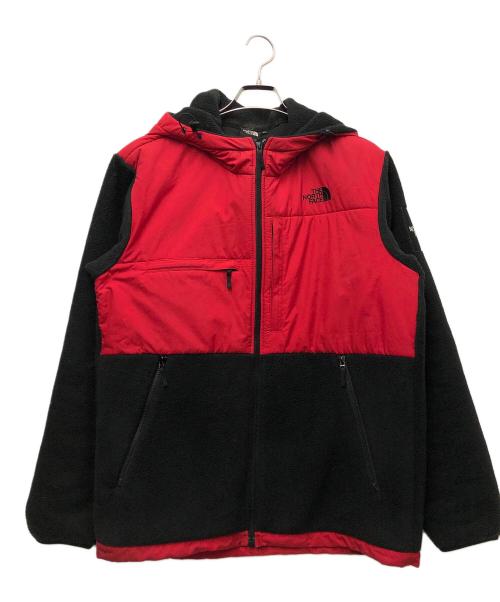 THE NORTH FACE（ザ ノース フェイス）THE NORTH FACE (ザ ノース フェイス) DENALI HOODIE レッド×ブラック サイズ:XLの古着・服飾アイテム