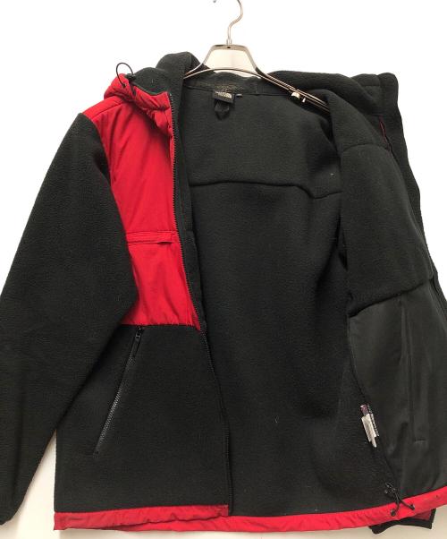 THE NORTH FACE（ザ ノース フェイス）THE NORTH FACE (ザ ノース フェイス) DENALI HOODIE レッド×ブラック サイズ:XLの古着・服飾アイテム