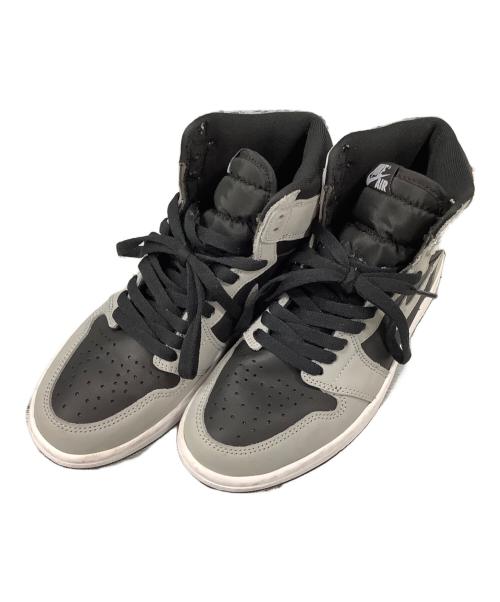 NIKE（ナイキ）NIKE (ナイキ) Nike Air Jordan 1 High OG(エアジョーダン1 ハイ オリジナル）) グレー×ブラック サイズ:24cmの古着・服飾アイテム