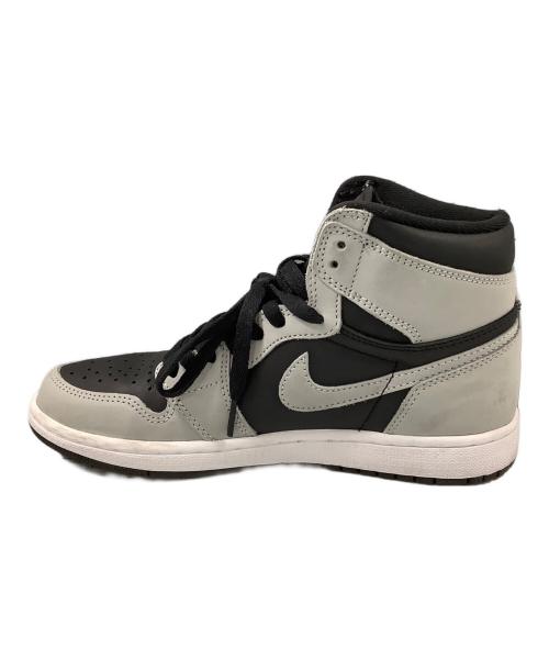NIKE（ナイキ）NIKE (ナイキ) Nike Air Jordan 1 High OG(エアジョーダン1 ハイ オリジナル）) グレー×ブラック サイズ:24cmの古着・服飾アイテム