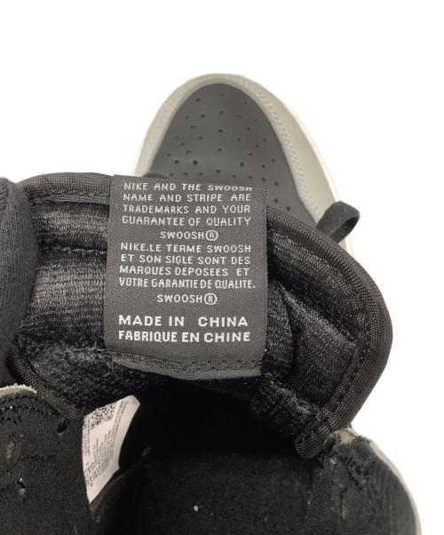 NIKE（ナイキ）NIKE (ナイキ) Nike Air Jordan 1 High OG(エアジョーダン1 ハイ オリジナル）) グレー×ブラック サイズ:24cmの古着・服飾アイテム