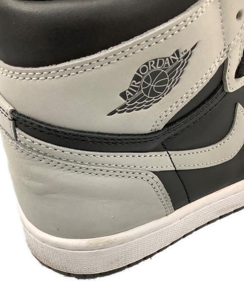 NIKE（ナイキ）NIKE (ナイキ) Nike Air Jordan 1 High OG(エアジョーダン1 ハイ オリジナル）) グレー×ブラック サイズ:24cmの古着・服飾アイテム