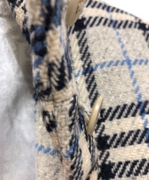 BURBERRY LONDON（バーバリーロンドン）BURBERRY LONDON (バーバリーロンドン) ステンカラーコート ブラック×ベージュ サイズ:9の古着・服飾アイテム