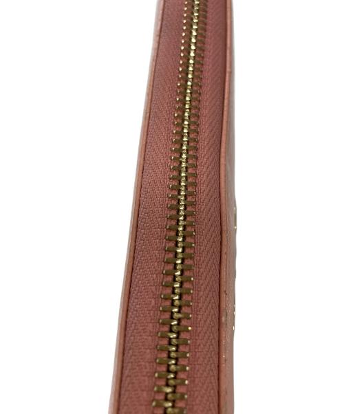 Salvatore Ferragamo（サルヴァトーレ フェラガモ）Salvatore Ferragamo (サルヴァトーレ フェラガモ) ラウンドファスナー長財布 ピンクの古着・服飾アイテム