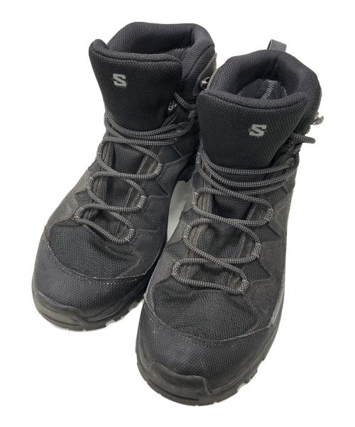 SALOMON（サロモン）SALOMON (サロモン) Quest Rove GTX　レザーハイキングブーツ ブラック サイズ:JP27の古着・服飾アイテム