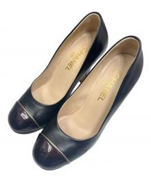 CHANEL（シャネル）の古着「ヒールパンプス」｜ブラック