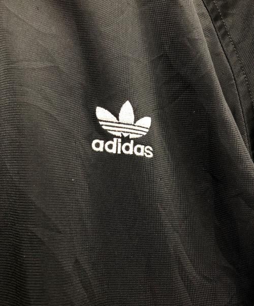 adidas（アディダス）adidas (アディダス) トラックジャケット ブラック×ホワイト サイズ:Mの古着・服飾アイテム