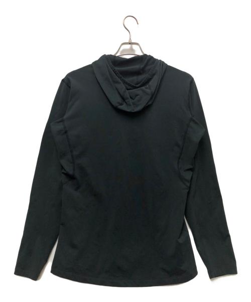 ARC'TERYX（アークテリクス）ARC'TERYX (アークテリクス) RHO LT HOODED ZIP NECK グレー サイズ:Sの古着・服飾アイテム