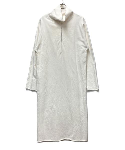 CITYSHOP（シティショップ）CITYSHOP (シティショップ) 長袖ワンピース ホワイト サイズ:FREEの古着・服飾アイテム