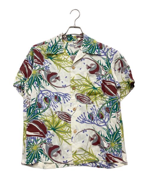 Sun Surf（サンサーフ）Sun Surf (サンサーフ) アロハシャツ グリーン サイズ:Sの古着・服飾アイテム