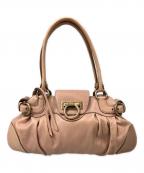 Salvatore Ferragamoサルヴァトーレ フェラガモ）の古着「ガンチーニバッグ」｜ピンク