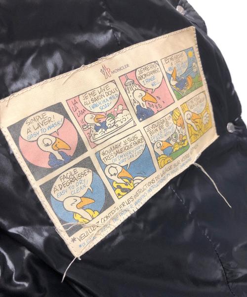 MONCLER（モンクレール）MONCLER (モンクレール) ダウンジャケット ブラック サイズ:1の古着・服飾アイテム