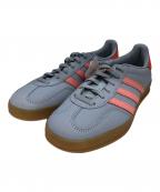adidasアディダス）の古着「Gazelle Indoor(ガゼルインドア)」｜ブルー×ピンク