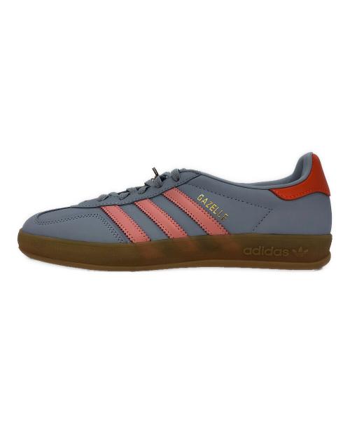 adidas（アディダス）adidas (アディダス) Gazelle Indoor(ガゼルインドア) ブルー×ピンク サイズ:UK6の古着・服飾アイテム