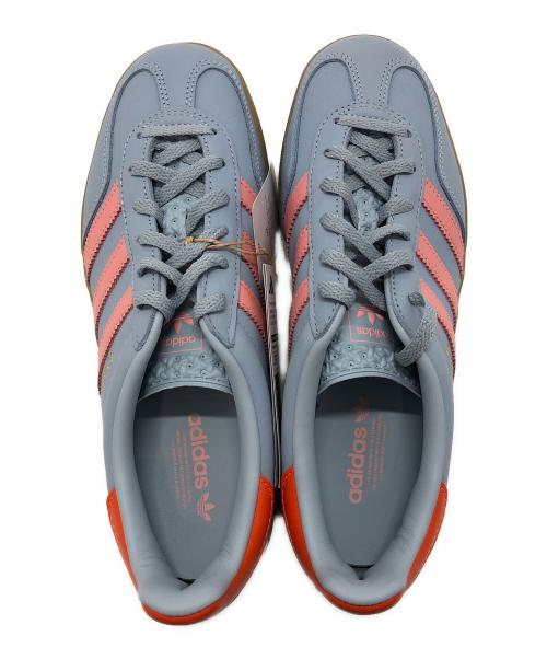 adidas（アディダス）adidas (アディダス) Gazelle Indoor(ガゼルインドア) ブルー×ピンク サイズ:UK6の古着・服飾アイテム