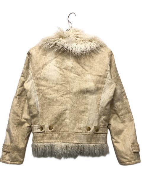 TORNADO MART（トルネードマート）TORNADO MART (トルネードマート) フェイクムートンジャケット アイボリー サイズ:Mの古着・服飾アイテム