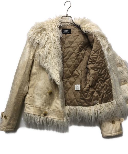 TORNADO MART（トルネードマート）TORNADO MART (トルネードマート) フェイクムートンジャケット アイボリー サイズ:Mの古着・服飾アイテム