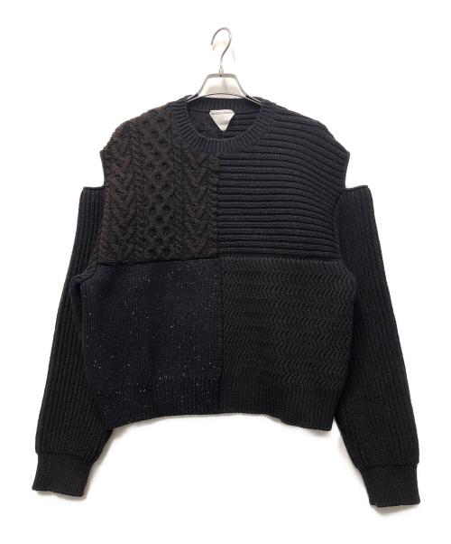 BOTTEGA VENETA（ボッテガベネタ）BOTTEGA VENETA (ボッテガベネタ) 厚手ニット ブラウン サイズ:Mの古着・服飾アイテム