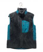 Columbiaコロンビア）の古着「フリースベスト」｜グレー×ブルー