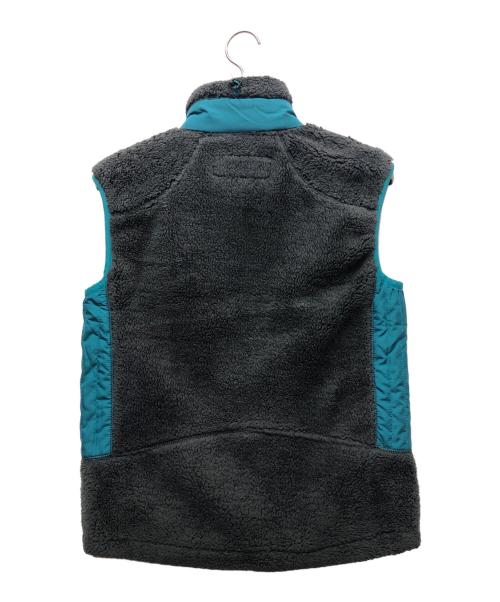 Columbia（コロンビア）Columbia (コロンビア) フリースベスト グレー×ブルー サイズ:Sの古着・服飾アイテム