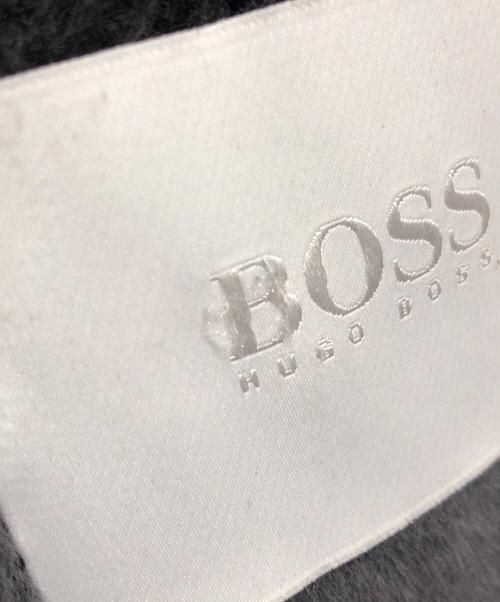 HUGO BOSS（ヒューゴ ボス）HUGO BOSS (ヒューゴ ボス) ムートンコート グレー サイズ:42の古着・服飾アイテム