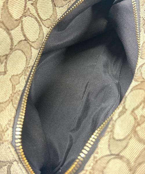 COACH（コーチ）COACH (コーチ) シグネチャートートバッグ ブラウンの古着・服飾アイテム
