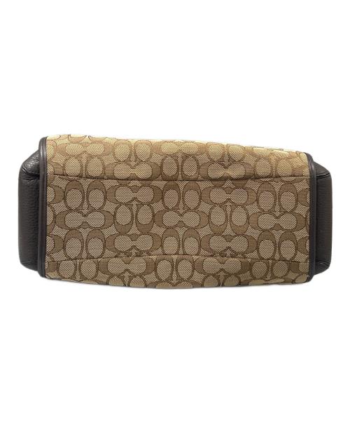 COACH（コーチ）COACH (コーチ) シグネチャートートバッグ ブラウンの古着・服飾アイテム