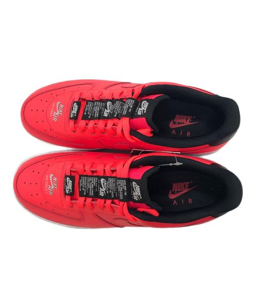 NIKE（ナイキ）NIKE (ナイキ) AIR FORCE 1  エアフォースワン　ローカットスニーカー レッド サイズ:US9.5の古着・服飾アイテム