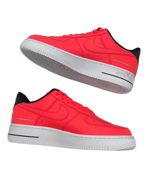NIKE（ナイキ）NIKE (ナイキ) AIR FORCE 1  エアフォースワン　ローカットスニーカー レッド サイズ:US9.5の古着・服飾アイテム
