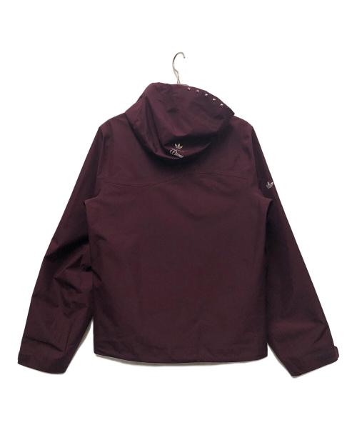adidas（アディダス）adidas (アディダス) Dime (ダイム) スタッズ GORE-TEX ジャケット ワインレッド サイズ:Lの古着・服飾アイテム