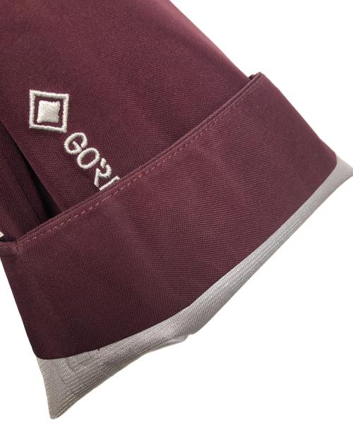 adidas（アディダス）adidas (アディダス) Dime (ダイム) スタッズ GORE-TEX ジャケット ワインレッド サイズ:Lの古着・服飾アイテム