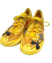 UNDER ARMOUR（アンダーアーマー）の古着「ランニングシューズ」｜イエロー