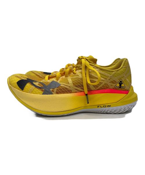 UNDER ARMOUR（アンダーアーマー）UNDER ARMOUR (アンダーアーマー) ランニングシューズ イエロー サイズ:26の古着・服飾アイテム