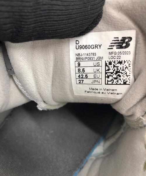 NEW BALANCE（ニューバランス）NEW BALANCE (ニューバランス) ローカットスニーカー グレー サイズ:US9の古着・服飾アイテム