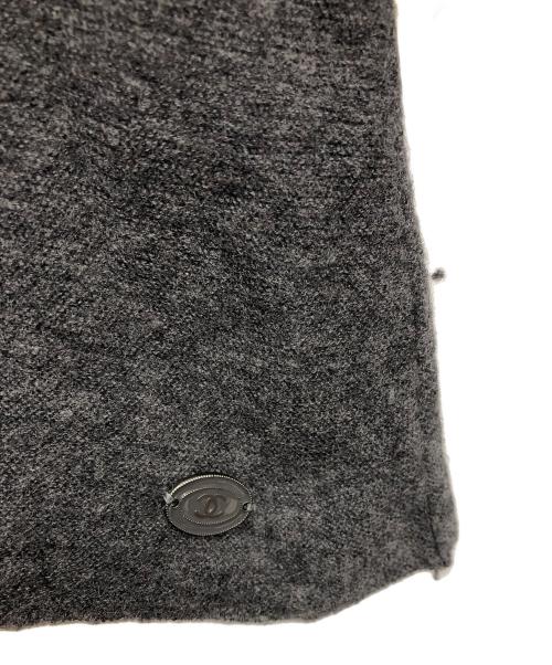 CHANEL（シャネル）CHANEL (シャネル) 厚手ニット グレー サイズ:42の古着・服飾アイテム