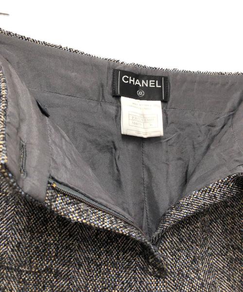 CHANEL（シャネル）CHANEL (シャネル) パンツ グレー サイズ:Mの古着・服飾アイテム
