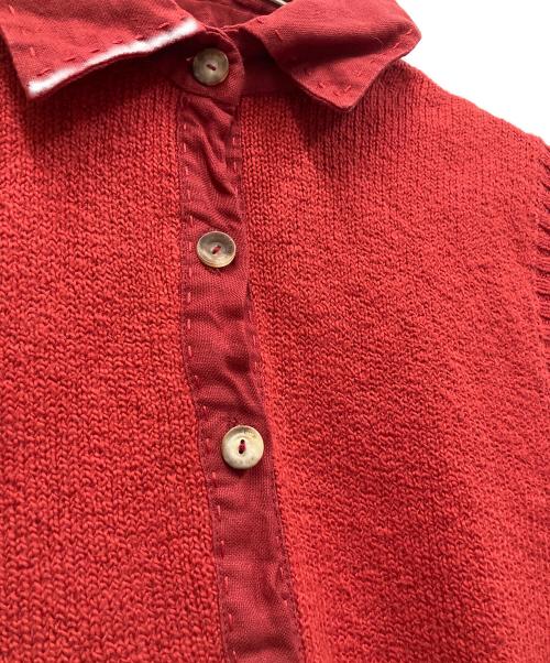 LORO PIANA（ロロピアーナ）LORO PIANA (ロロピアーナ) ニットベスト レッド サイズ:40の古着・服飾アイテム