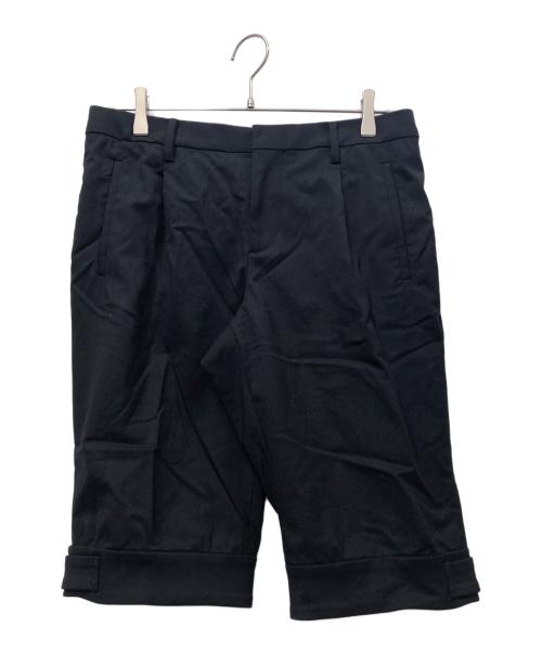 MIU MIU（ミュウミュウ）MIU MIU (ミュウミュウ) ハーフパンツ ブラック サイズ:40Sの古着・服飾アイテム