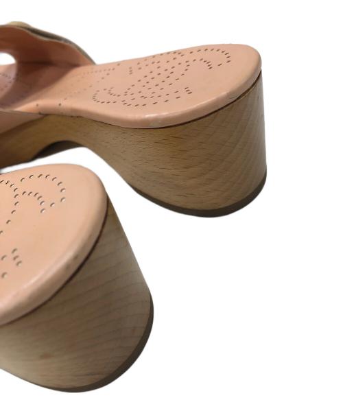 CHANEL（シャネル）CHANEL (シャネル) ココマークサンダル ベージュ サイズ:36の古着・服飾アイテム