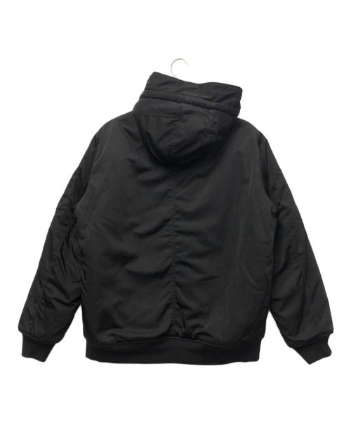 AVIREX（アヴィレックス）AVIREX (アヴィレックス) ミリタリーフーディージャケット ブラック サイズ:XLの古着・服飾アイテム