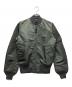 ALPHA（アルファ）の古着「MA-1ジャケット」｜オリーブ