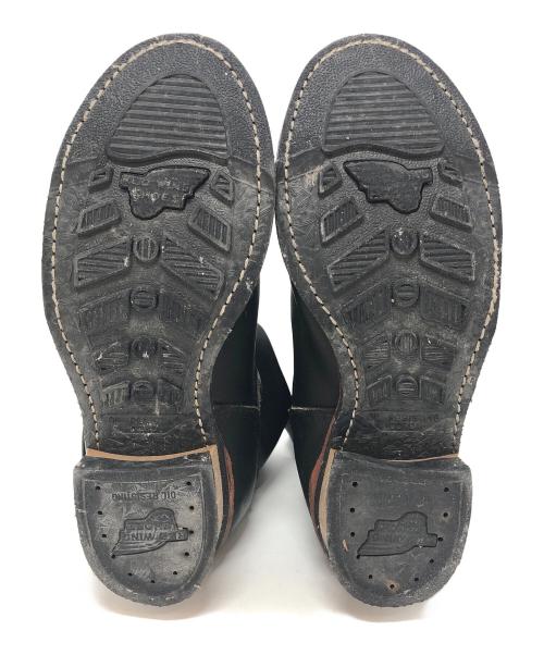 RED WING（レッドウィング）RED WING (レッドウィング) エンジニアブーツ ブラック×ブラウン サイズ:UK8の古着・服飾アイテム