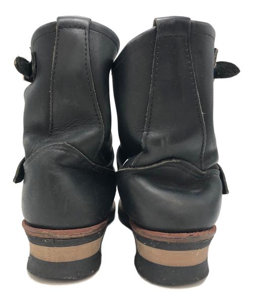 RED WING（レッドウィング）RED WING (レッドウィング) エンジニアブーツ ブラック×ブラウン サイズ:UK8の古着・服飾アイテム