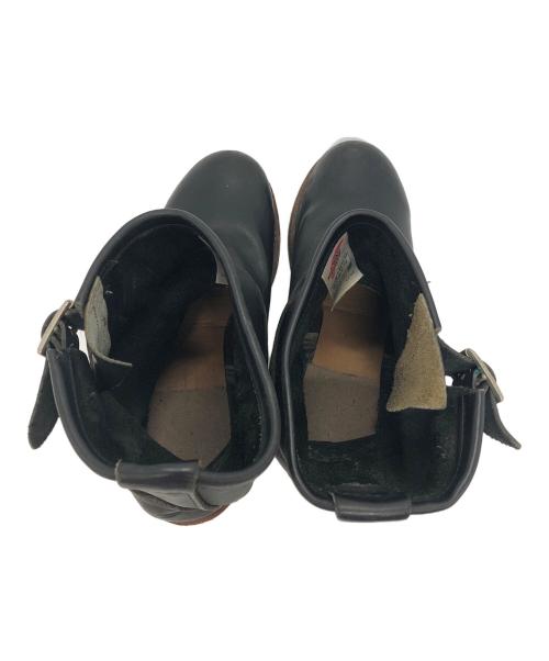 RED WING（レッドウィング）RED WING (レッドウィング) エンジニアブーツ ブラック×ブラウン サイズ:UK8の古着・服飾アイテム