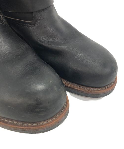 RED WING（レッドウィング）RED WING (レッドウィング) エンジニアブーツ ブラック×ブラウン サイズ:UK8の古着・服飾アイテム
