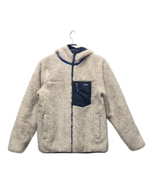 Patagonia（パタゴニア）Patagonia (パタゴニア) Ks Rready Freddy Hoody ベージュ×ネイビー サイズ:XXLの古着・服飾アイテム