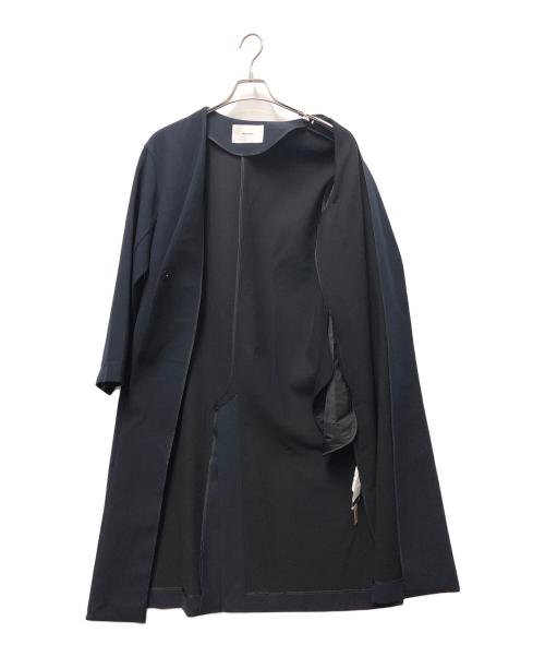 FRAMeWORK（フレームワーク）FRAMeWORK (フレームワーク) チェスターコート ネイビー サイズ:38の古着・服飾アイテム