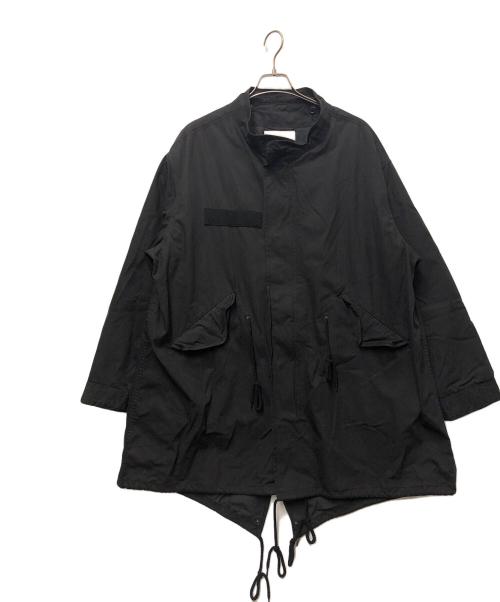 HOUSTON（ヒューストン）HOUSTON (ヒューストン) M65ジャケット ブラック サイズ:Mの古着・服飾アイテム