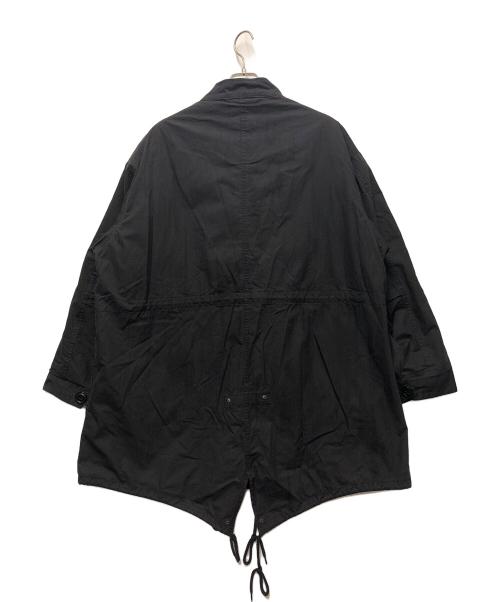 HOUSTON（ヒューストン）HOUSTON (ヒューストン) M65ジャケット ブラック サイズ:Mの古着・服飾アイテム