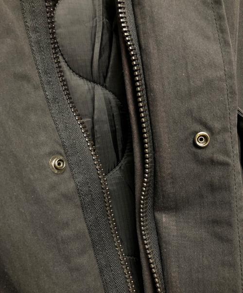 HOUSTON（ヒューストン）HOUSTON (ヒューストン) M65ジャケット ブラック サイズ:Mの古着・服飾アイテム